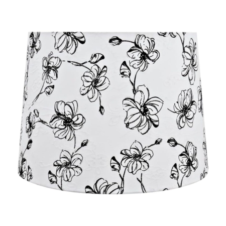 Black and White Floral
